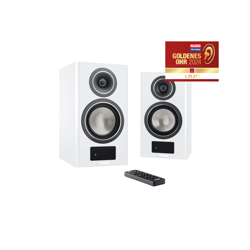 Canton Smart Townus 2 Bookshelf Speakers Pair - White Matt Canton Smart Townus 2 Bookshelf Speakers Pair - White Matt