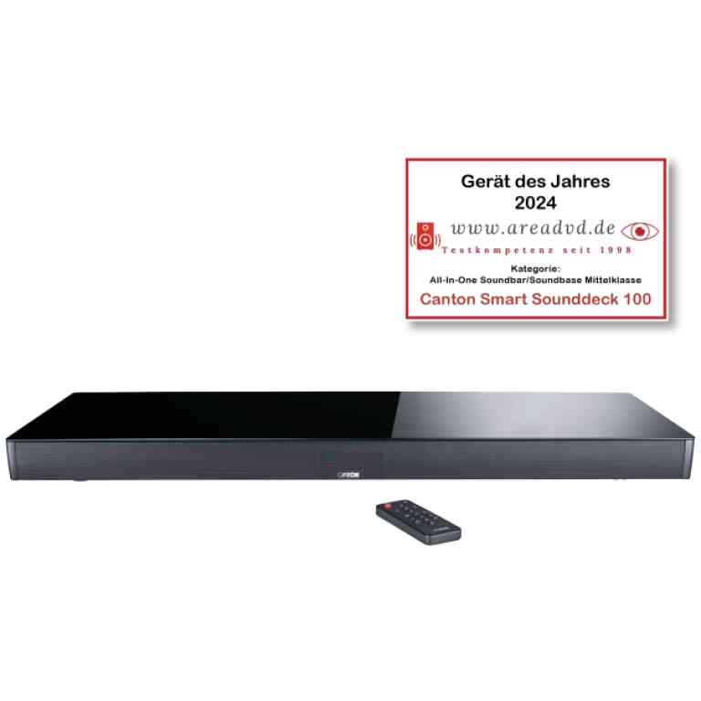 Canton Smart Sounddeck 100 Dolby Atmos Sounddeck - Black