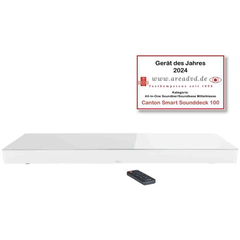 Canton Smart Sounddeck 100 Dolby Atmos Sounddeck - White