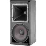 JBL AM5212/00 12-inch 2-Way Loudspeaker with 100° x 100° Rotatable Horn - Black