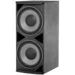 JBL ASB6125 Dual 15-inch Subwoofer - Black