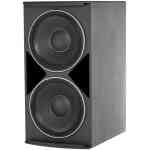 JBL ASB7128 High Power Dual 18-inch Subwoofer - Black