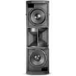 JBL CWT128 Dual 8" 2-Way Loudspeaker System featuring CWT Crossfired Waveguide Technology - Black