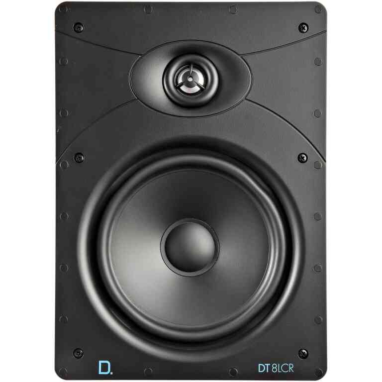 Definitive Technology DT 8LCR DT Custom Install Series Rectangular In-Wall Speaker