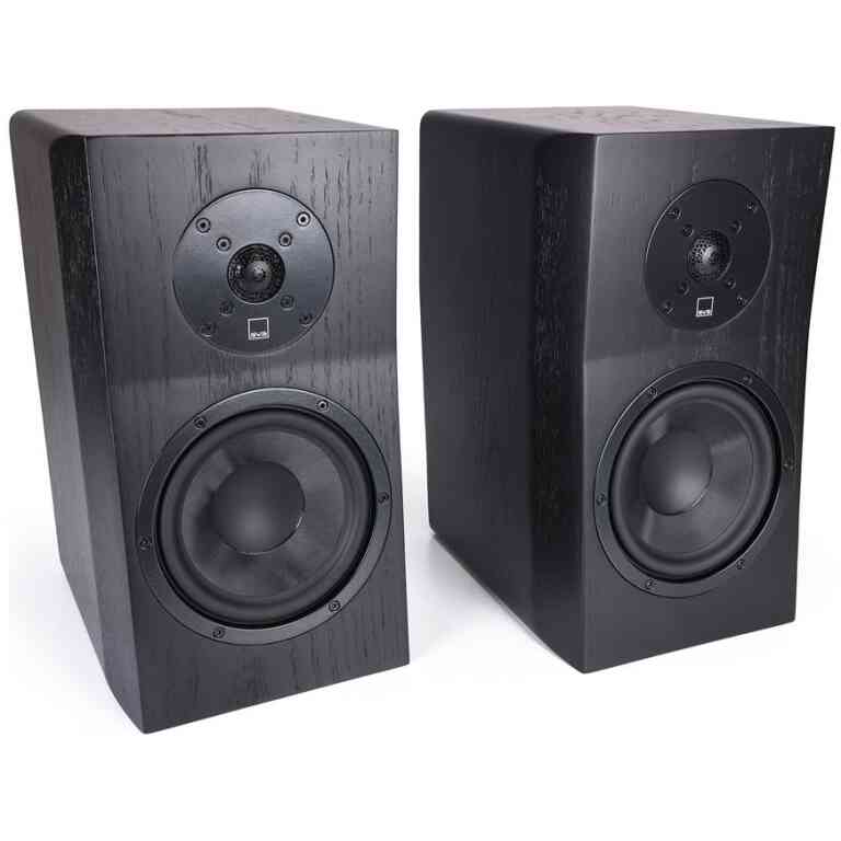 SVS Ultra Evolution Bookshelf Pair - Black Oak