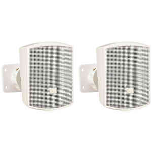JBL Control 52-WH Surface-Mount Satellite Speaker for Subwoofer-Satellite Loudspeaker System - White