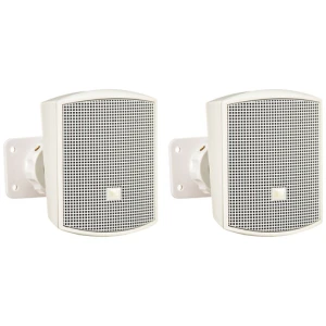 JBL Control 52-WH Surface-Mount Satellite Speaker for Subwoofer-Satellite Loudspeaker System - White