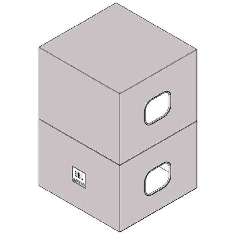 JBL Heavy duty soft cover for SRX918S/SRX918SF, covers two or three enclosures.