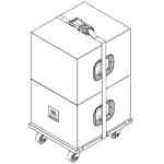 JBL SRX915SF VT Vertical Transporter Cover for SRX915SF Subwoofers