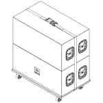 JBL Heavy duty soft cover for SRX928S stacks, Covers two or three SRX928S enclosures JBL Heavy duty soft cover for SRX928S stacks, Covers two or three SRX928S enclosures