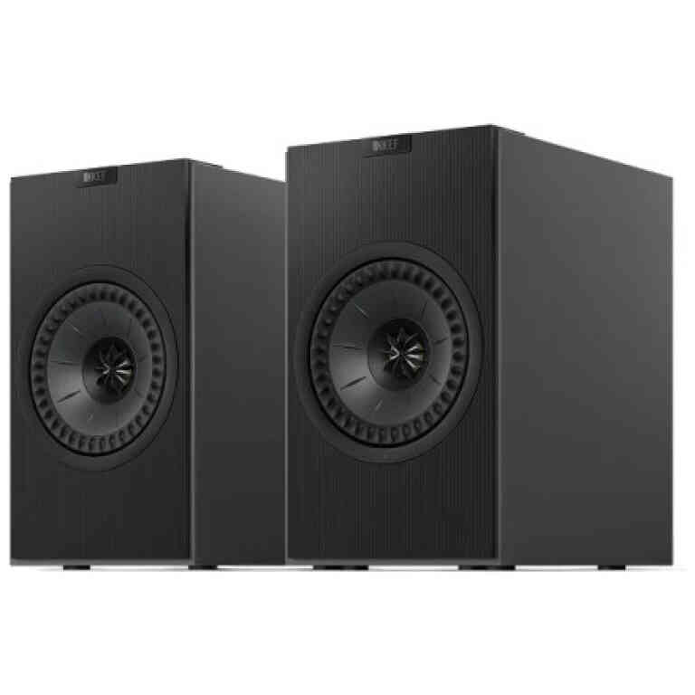 KEF Coda W Wireless HiFi Speaker Set - Midnight Black