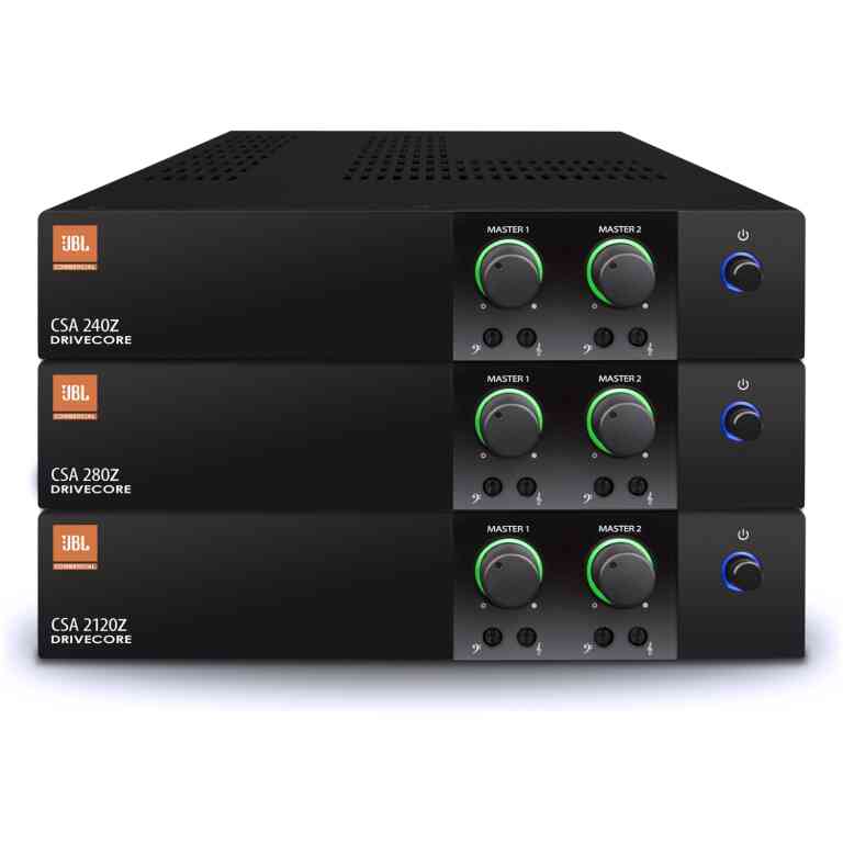 JBL NCSA240Z-U-EU 2 x 40/80/120W Audio Amplifiers