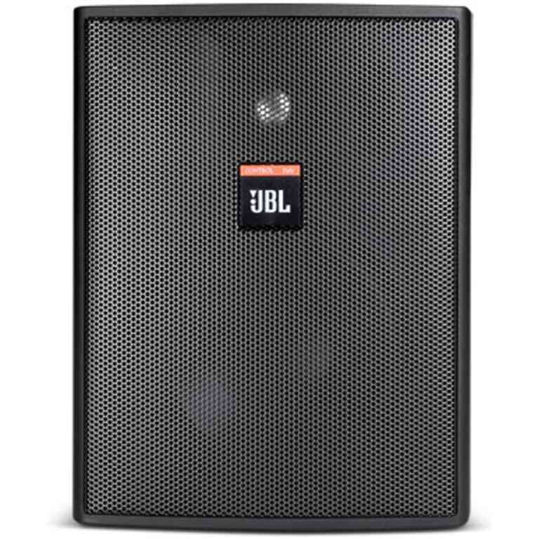 JBL Control 25AV Compact Indoor Outdoor Background Foreground Loudspeaker - Black