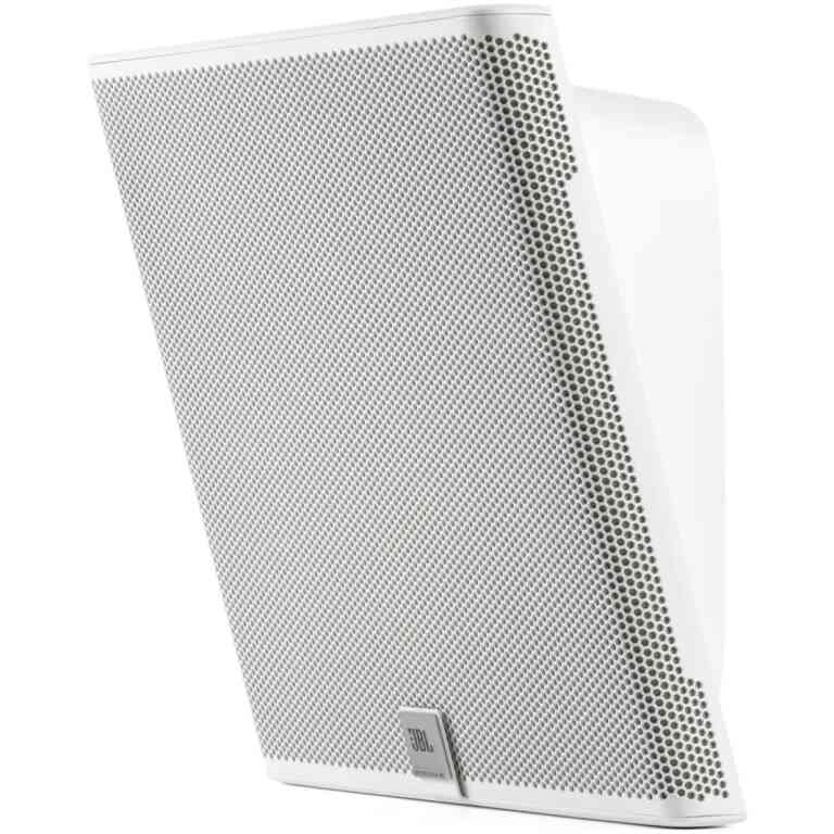 JBL SLP12/T-WH Sleek, Low-Profile On-Wall Loudspeaker - White