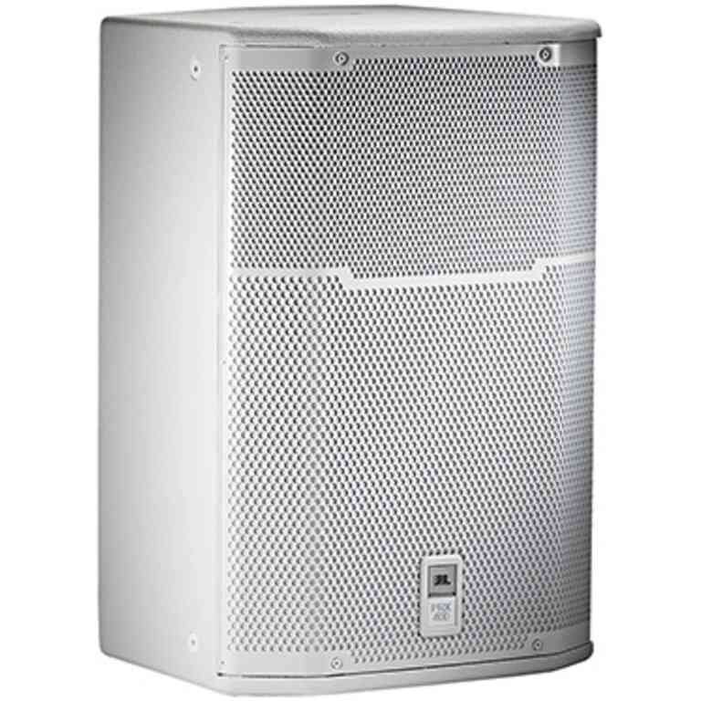 JBL PRX415M-WH 15" Two-Way White Utility/Stage Monitor Loudspeaker System