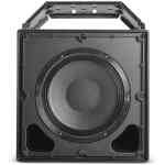 JBL AWC82-BK All-Weather Compact 2-Way Coaxial Loudspeaker with 8" LF - Black