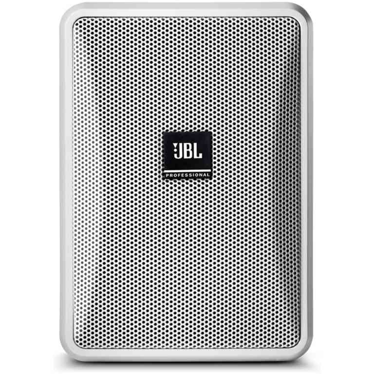 JBL Control 23-1L-WH Ultra-Compact 8-Ohm Indoor/Outdoor Background/Foreground Speaker - White