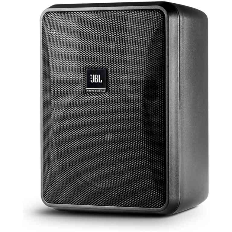 JBL Control 25-1 Compact Indoor/Outdoor Background/Foreground Speaker - Black