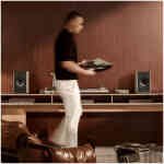 KEF Coda W Wireless HiFi Speaker Set - NICKEL GREY