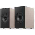 KEF Coda W Wireless HiFi Speaker Set - NICKEL GREY