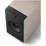 KEF Coda W Wireless HiFi Speaker Set - NICKEL GREY