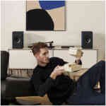 KEF Coda W Wireless HiFi Speaker Set - Midnight Blue KEF Coda W Wireless HiFi Speaker Set - Midnight Blue