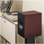 KEF Coda W Wireless HiFi Speaker Set - Wintage Burgendy