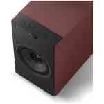 KEF Coda W Wireless HiFi Speaker Set - Wintage Burgendy