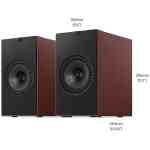 KEF Coda W Wireless HiFi Speaker Set - Wintage Burgendy