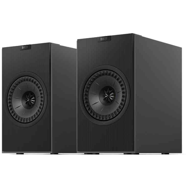 KEF Coda W Wireless HiFi Speaker Set - Dark Titanium