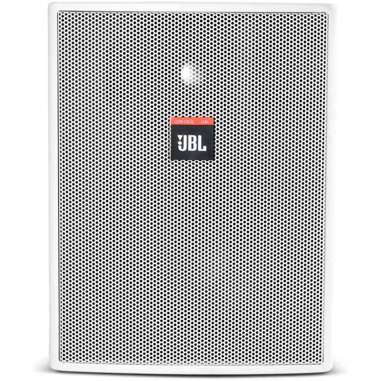 JBL Control 25AV-LS Two-Way Professional Compact Loudspeaker for Life/Safety Applications - White