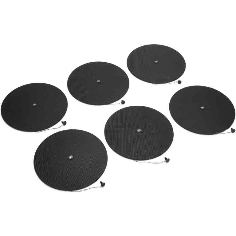 JBL MTC-414BG Magnetic, black round grilles for JBL Control 414 in-ceiling speakers (6-pack)