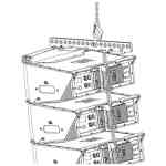 JBL P3607MX Array Frame for SRX906LA, support for up to (16) cabinets