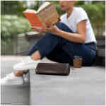 KEF Muo HiFi Bluetooth Speaker - COCOA BROWN