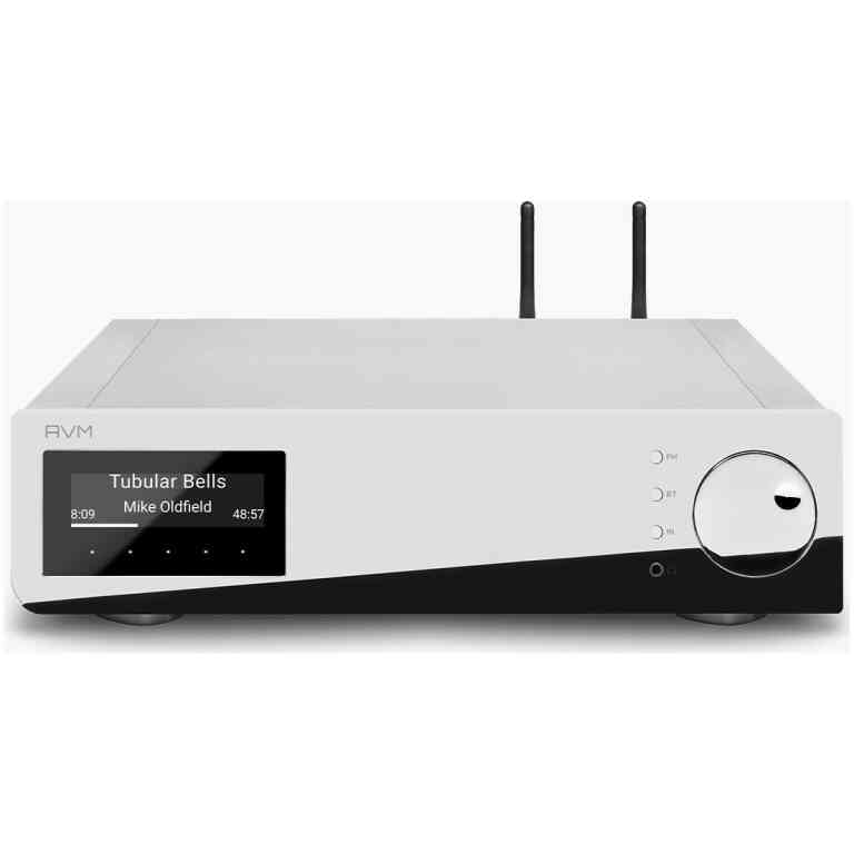 AVM Inspiration AS 2.3 All-In-One Network Player Full Amplifier with Streaming - Cellini Chrome
