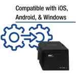 Star Micronics TSP143IVUE USB/Ethernet (LAN) Thermal Receipt Printer