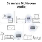 WiiM Amp Pro Multiroom Streaming Amplifier - Grey