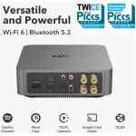 WiiM Amp Pro Multiroom Streaming Amplifier - Grey