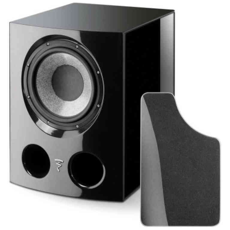 Focal SUB Utopia EM Colour Evo Stackable high-definition Subwoofer - Ash Grey Lacquer