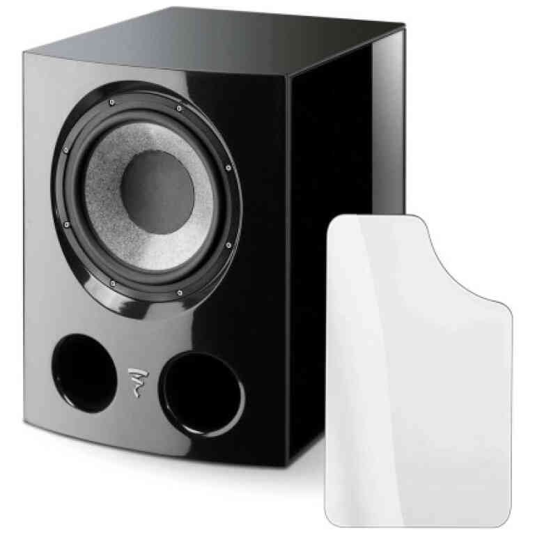Focal SUB Utopia EM Colour Evo Stackable high-definition Subwoofer - White Carrara Lacquer