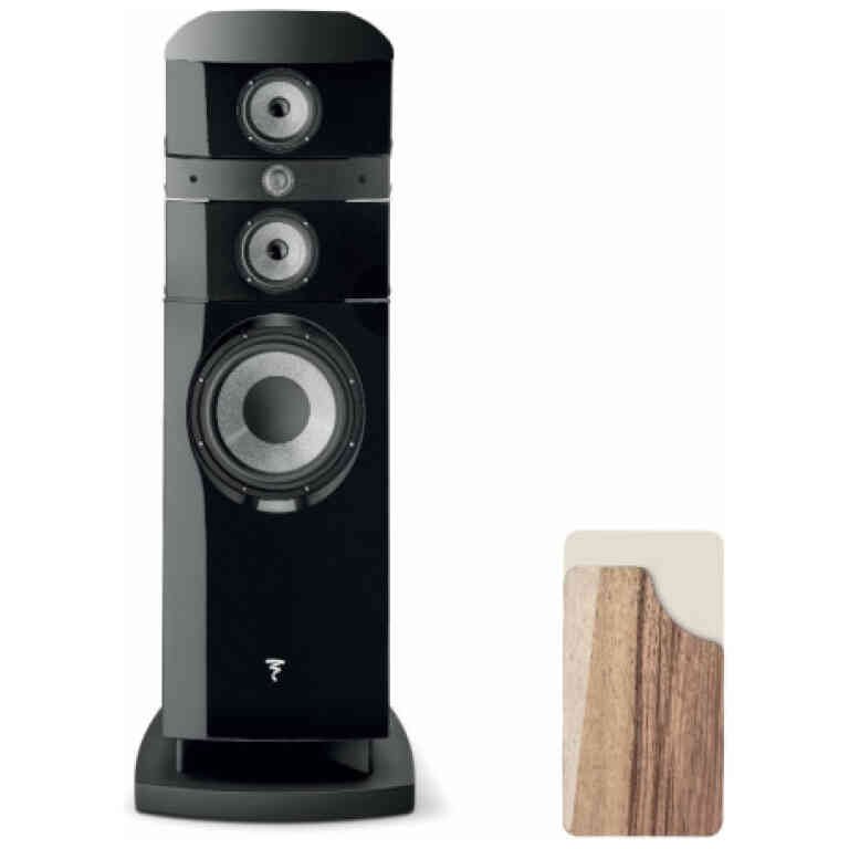 Focal Stella Utopia EM Evo 3-way Floorstanding Speaker - Natural Walnut