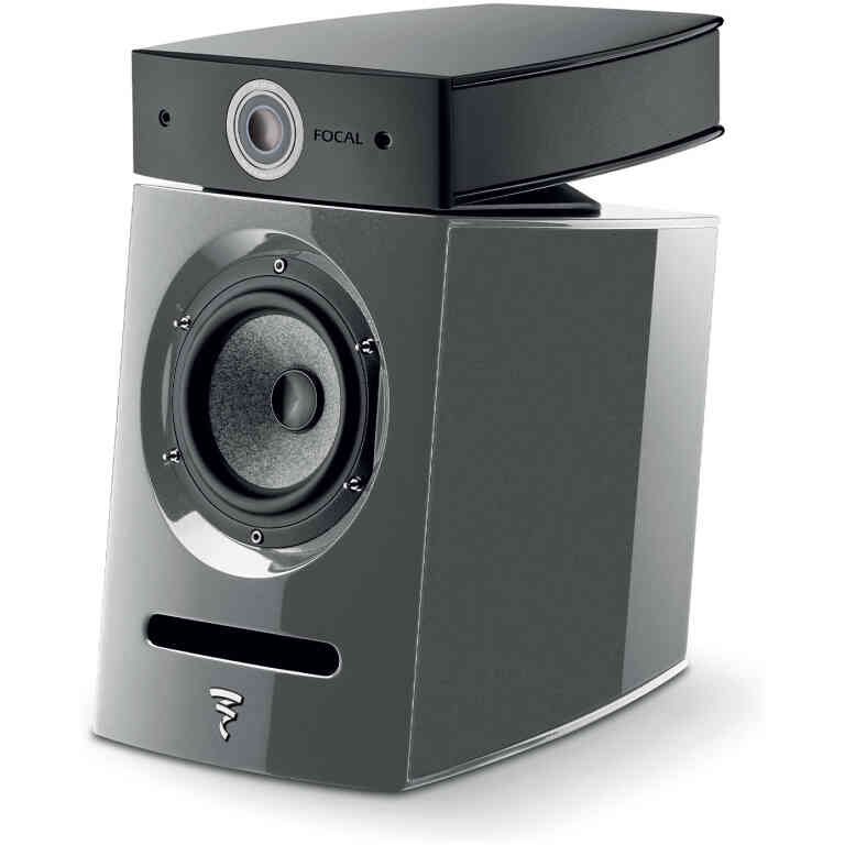 Focal Diablo Utopia Colour Evo 2-way Bookshelf Speaker - Ash Grey Lacquer