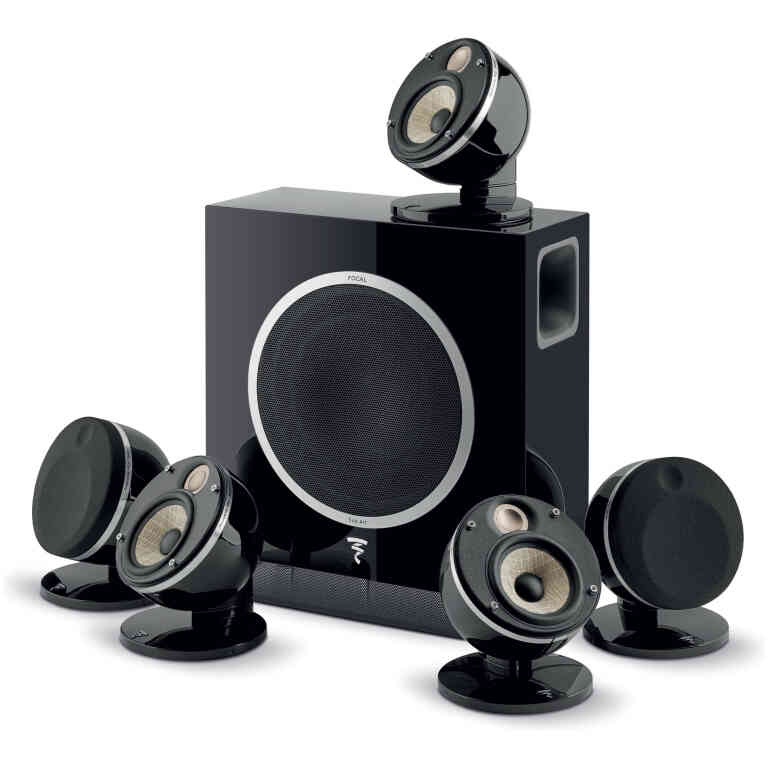 Focal Dome Flax Pack 5.1 Home Cinema System - Black