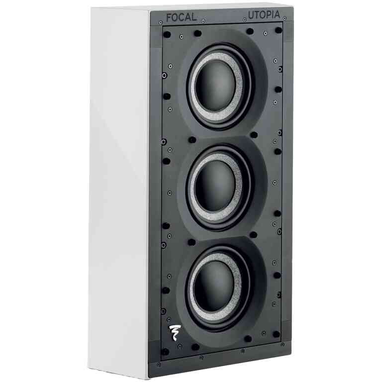 Focal 1000 IWLCR Utopia Excellent 3-Way in-Wall Speaker Frame  - Brut
