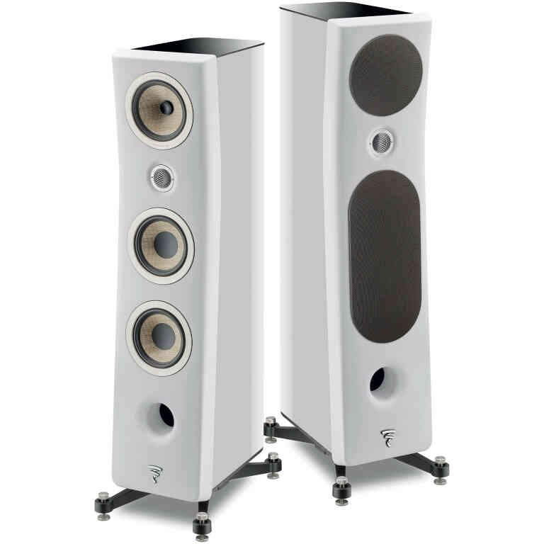 Focal Kanta N2 3-way Floorstanding Speaker - White HG White Mat