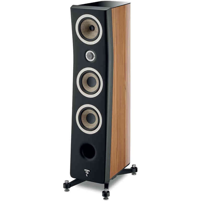 Focal Kanta N2 3-way Floorstanding Speaker - Walnut HG Black Mat