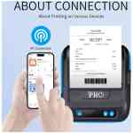 PRO-1 PMB300 3-inch Bluetooth Thermal Printer for Receipt & Labels