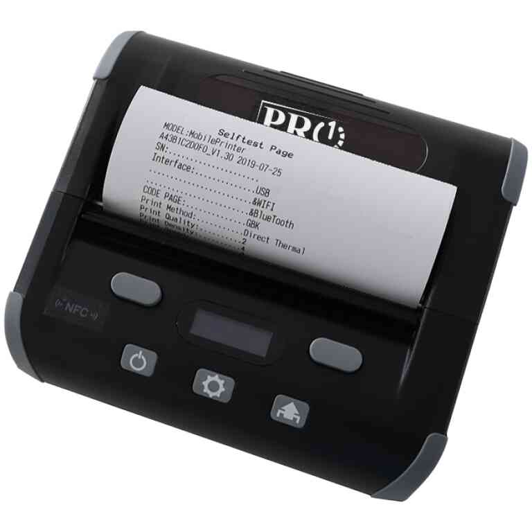 PRO-1 PMB400 Portable 4 Inch Thermal Printer