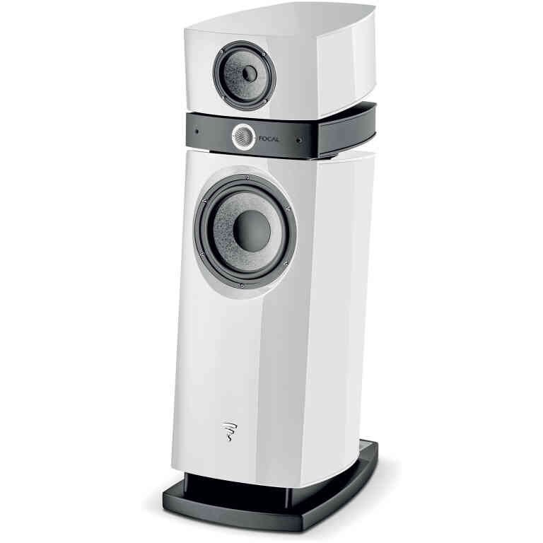 Focal Scala Utopia Evo 3-way Floorstanding Speaker - White Carrara Lacquer