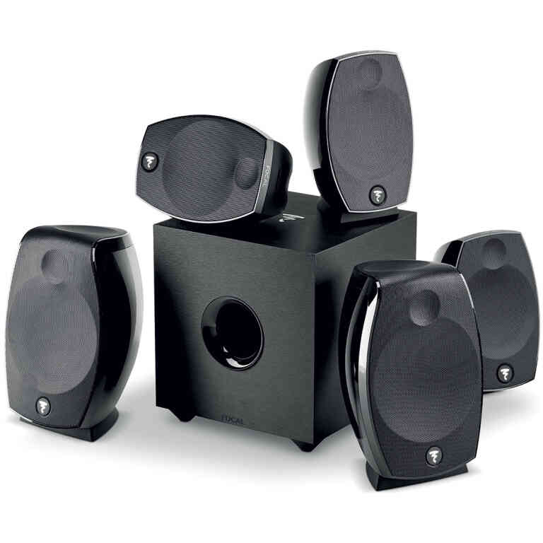 Focal Sib Evo Dolby Atmos Home Cinema System 5.1.2 - Black